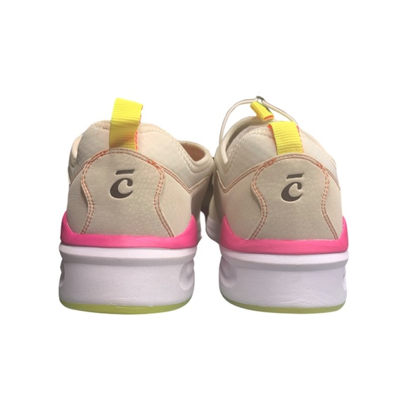 Clove Nurse Shoes Women’s Size 12.5 Nursing Sneakers Pink Lemonade EUC Yellow - Picture 10 of 11
